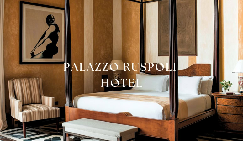 Palazzo Ruspoli Hotel - Florence | Hotel Interior Design by Luigi Fragola Architects - Florence